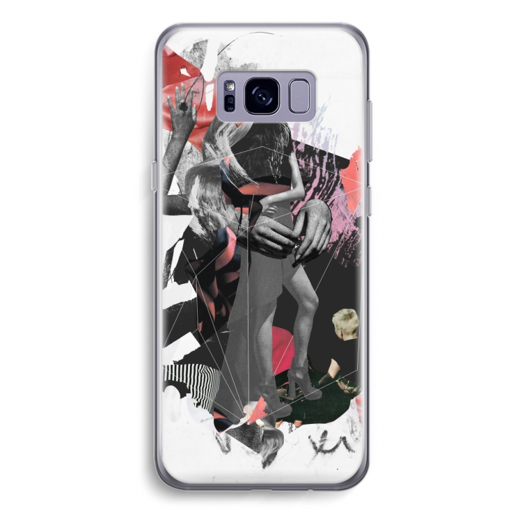 Dissimulation du réel: Samsung Galaxy S8 Plus Transparant Hoesje