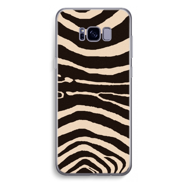 Arizona Zebra: Samsung Galaxy S8 Plus Transparant Hoesje