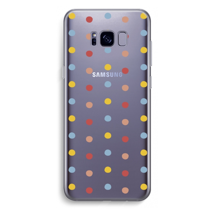 Bollen: Samsung Galaxy S8 Plus Transparant Hoesje