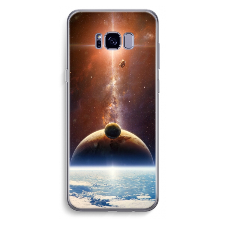 Omicron 2019: Samsung Galaxy S8 Plus Transparant Hoesje