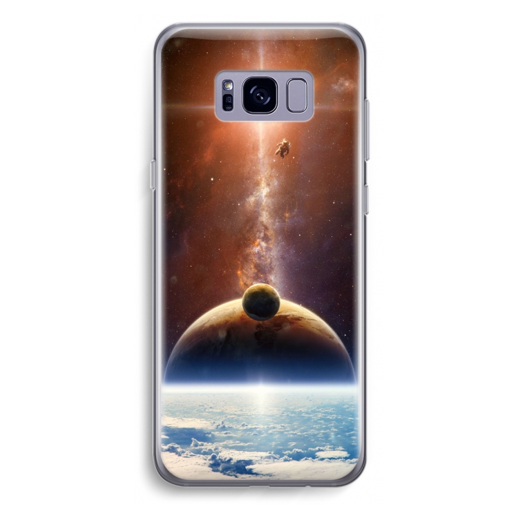 Omicron 2019: Samsung Galaxy S8 Plus Transparant Hoesje