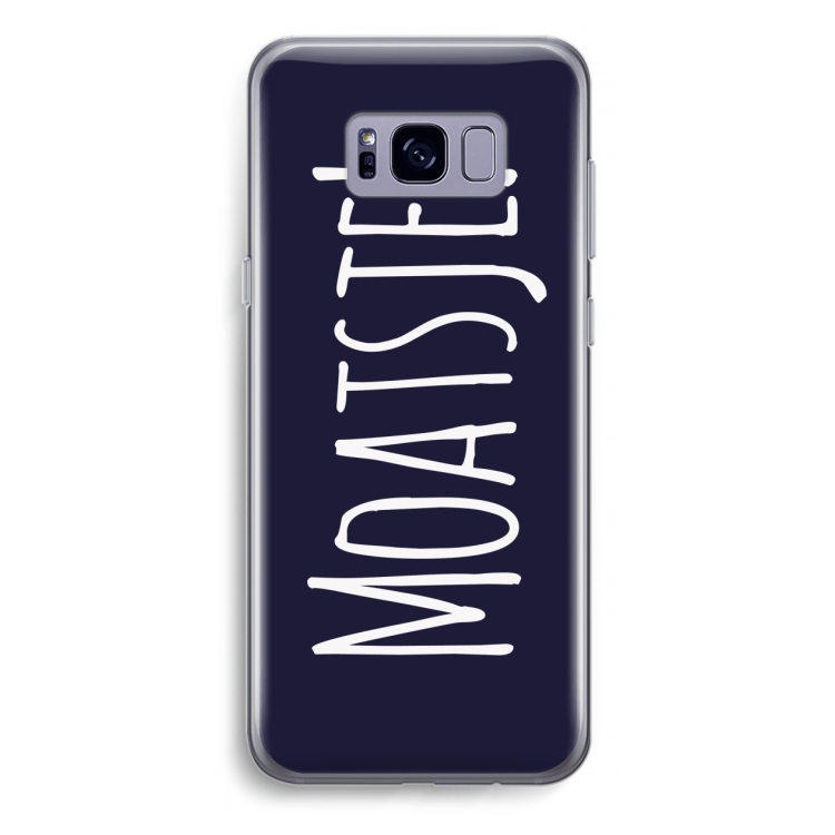 Moatsje!: Samsung Galaxy S8 Plus Transparant Hoesje