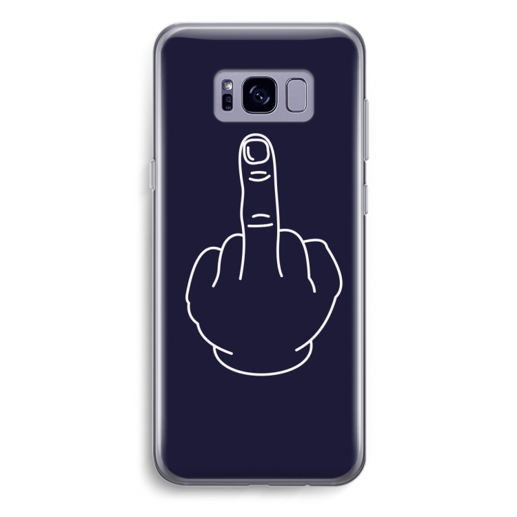 F**k U: Samsung Galaxy S8 Plus Transparant Hoesje