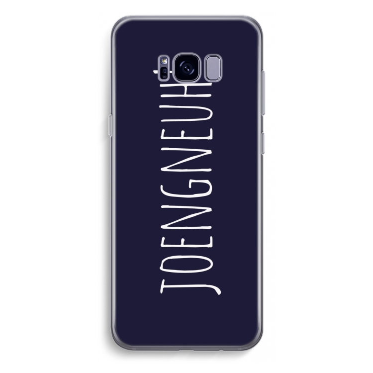 Joengneuh!: Samsung Galaxy S8 Plus Transparant Hoesje