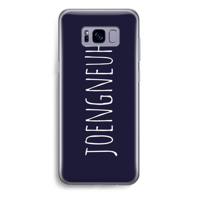 Joengneuh!: Samsung Galaxy S8 Plus Transparant Hoesje