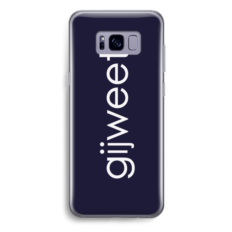 Gijweet: Samsung Galaxy S8 Plus Transparant Hoesje