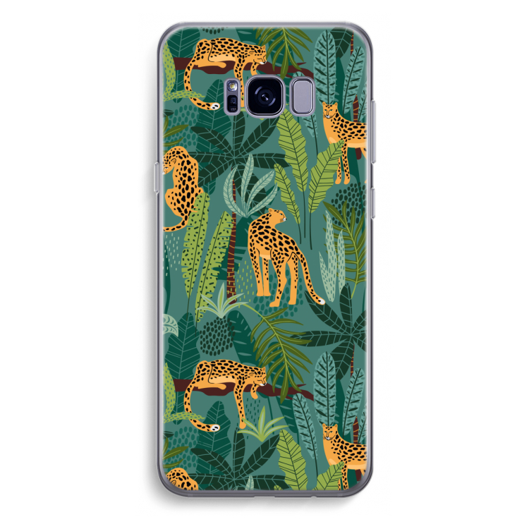 Luipaard 2: Samsung Galaxy S8 Plus Transparant Hoesje