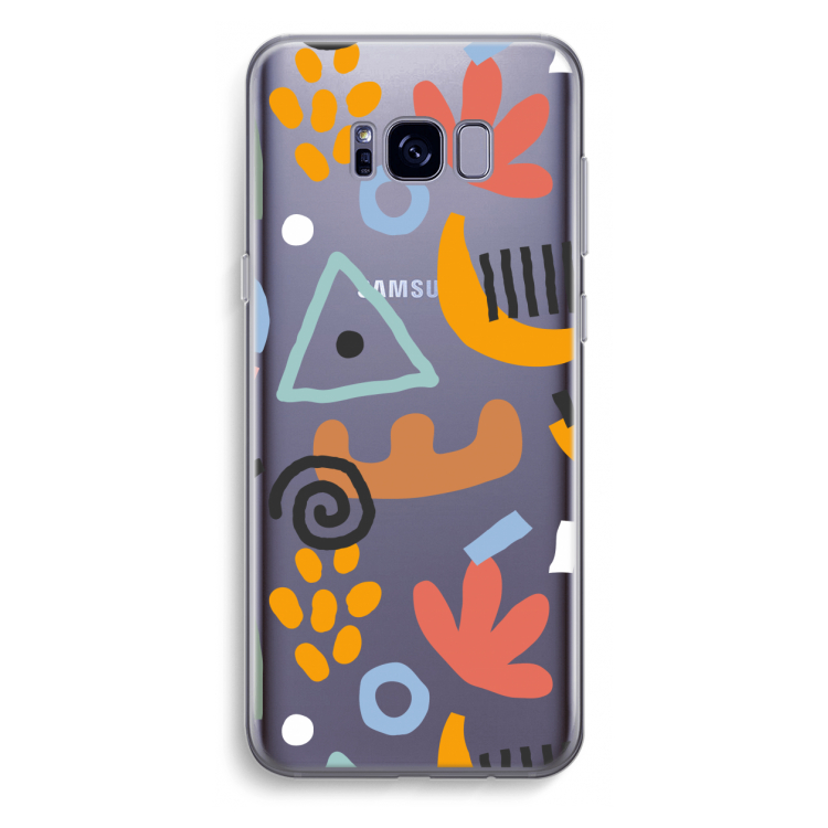 Abstract: Samsung Galaxy S8 Plus Transparant Hoesje