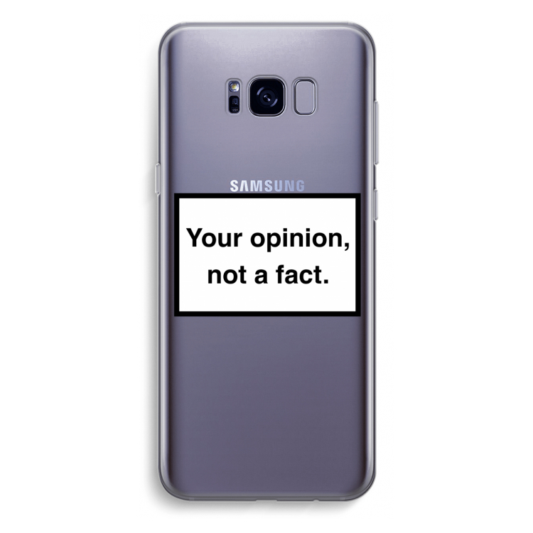 Your opinion: Samsung Galaxy S8 Plus Transparant Hoesje
