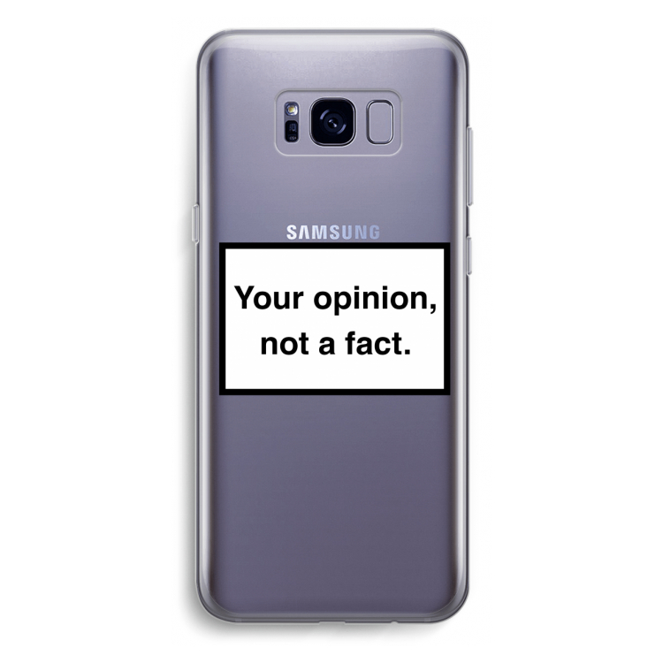 Your opinion: Samsung Galaxy S8 Plus Transparant Hoesje