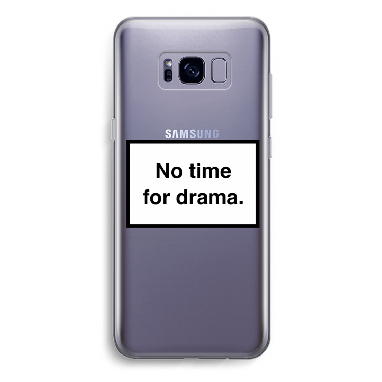 No drama: Samsung Galaxy S8 Plus Transparant Hoesje