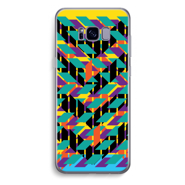 Skew Bee 1: Samsung Galaxy S8 Plus Transparant Hoesje