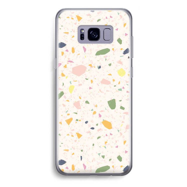 Terrazzo N°21: Samsung Galaxy S8 Plus Transparant Hoesje