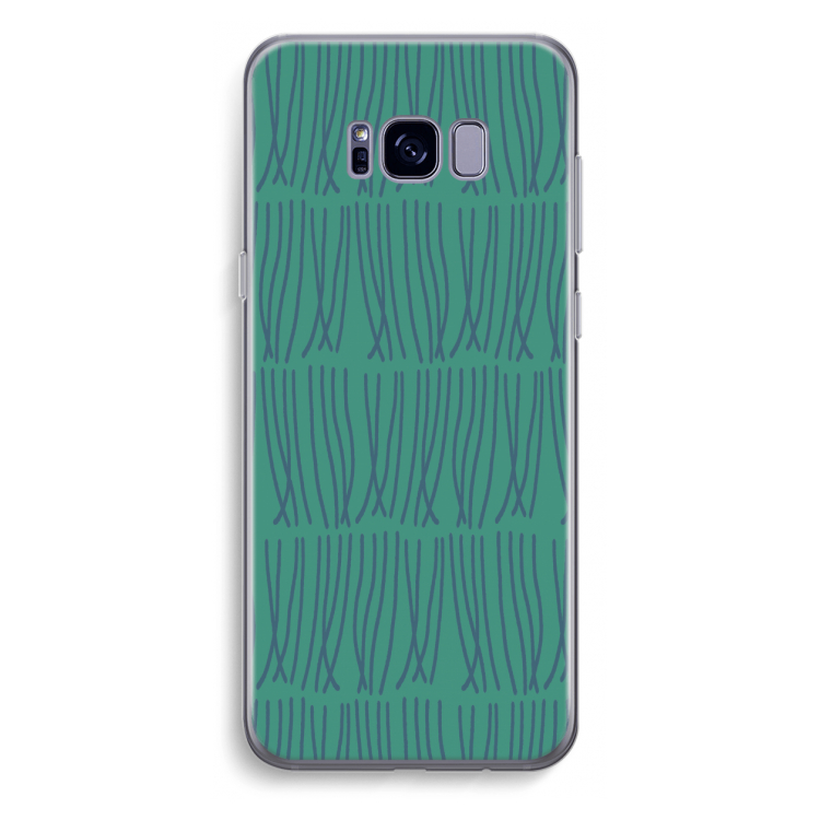 Swirls: Samsung Galaxy S8 Plus Transparant Hoesje