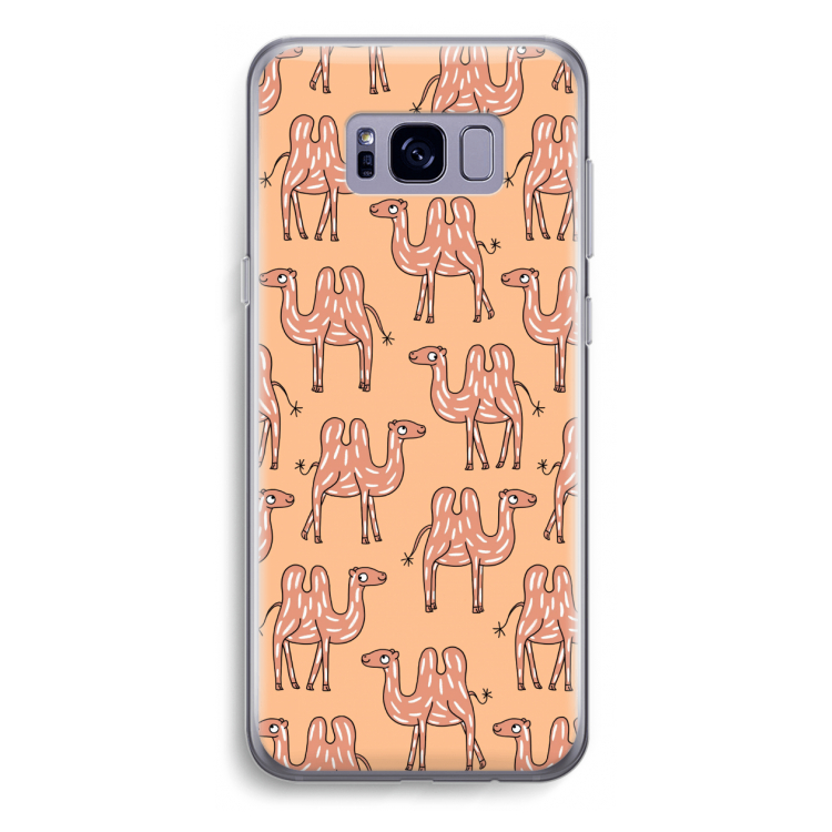 Kameel: Samsung Galaxy S8 Plus Transparant Hoesje