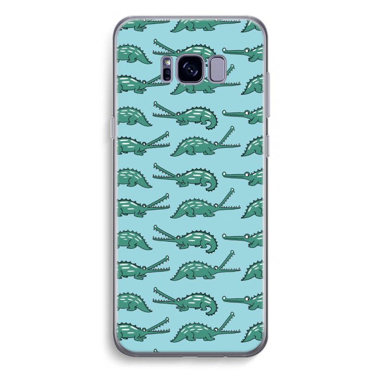 Kroko: Samsung Galaxy S8 Plus Transparant Hoesje