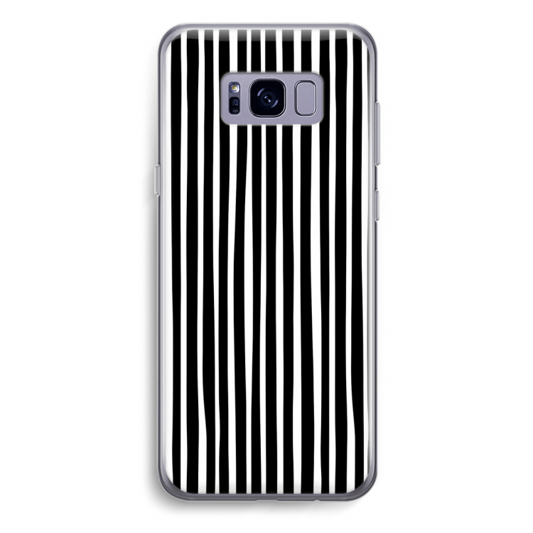 Stripes: Samsung Galaxy S8 Plus Transparant Hoesje