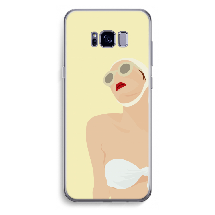 Summer: Samsung Galaxy S8 Plus Transparant Hoesje