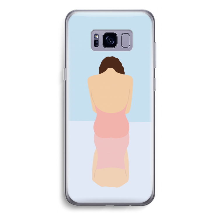 Mirror: Samsung Galaxy S8 Plus Transparant Hoesje
