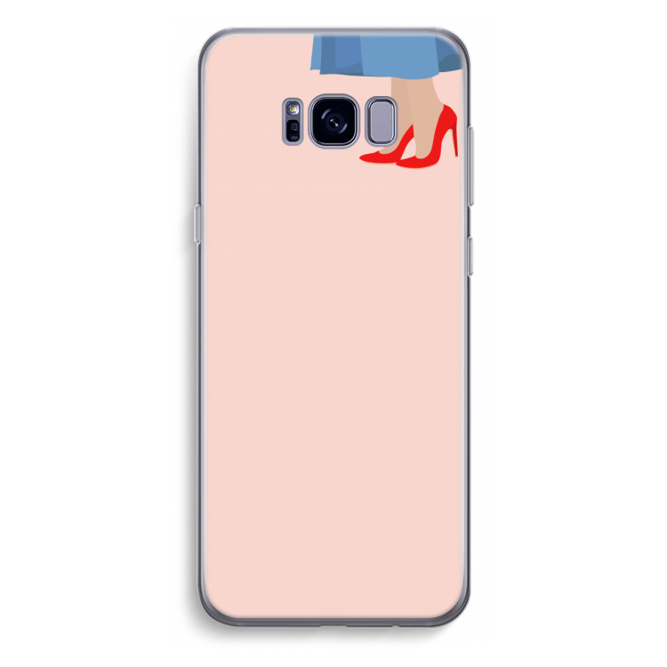High heels: Samsung Galaxy S8 Plus Transparant Hoesje