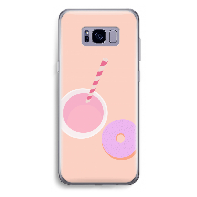 Donut: Samsung Galaxy S8 Plus Transparant Hoesje