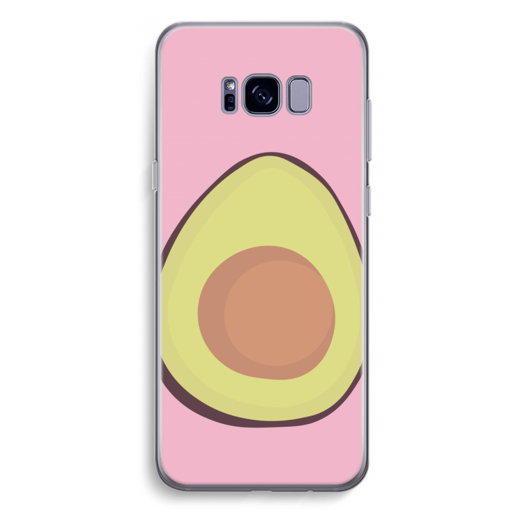 Avocado: Samsung Galaxy S8 Plus Transparant Hoesje