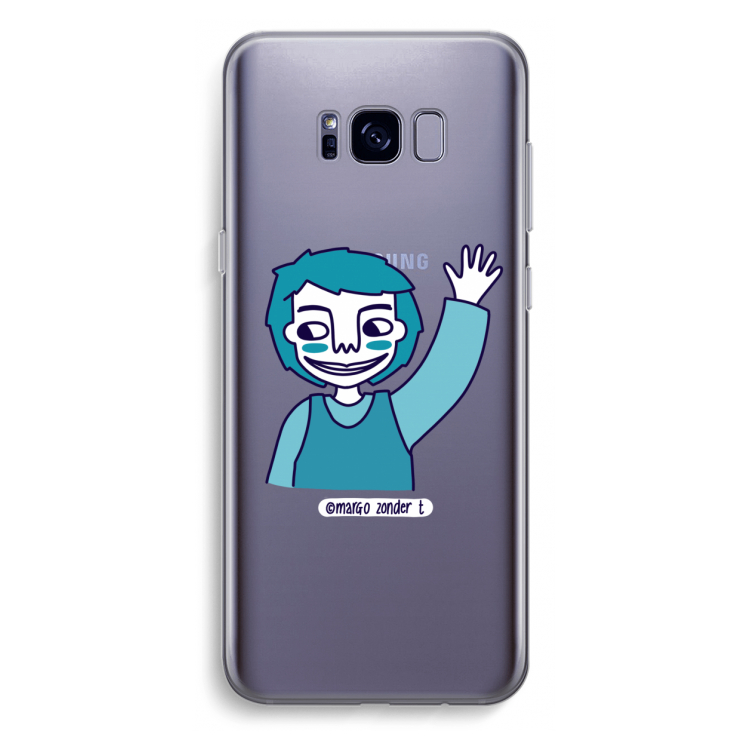 Zwaai: Samsung Galaxy S8 Plus Transparant Hoesje