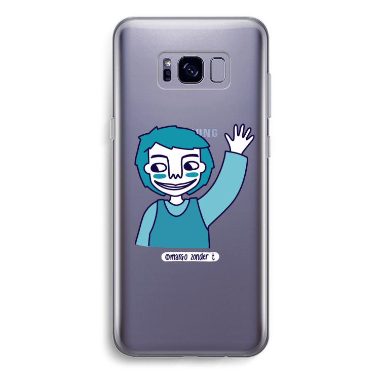 Zwaai: Samsung Galaxy S8 Plus Transparant Hoesje