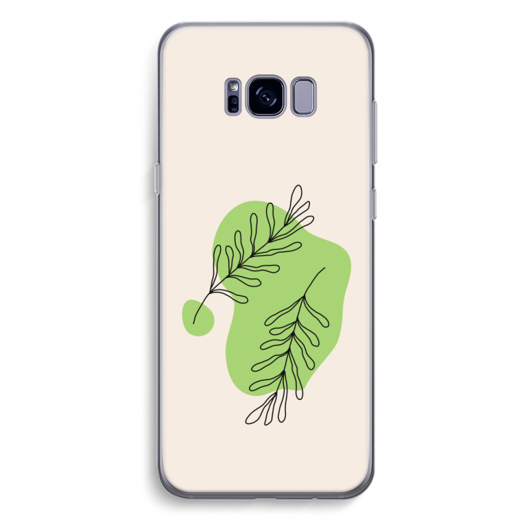 Beleaf in you: Samsung Galaxy S8 Plus Transparant Hoesje
