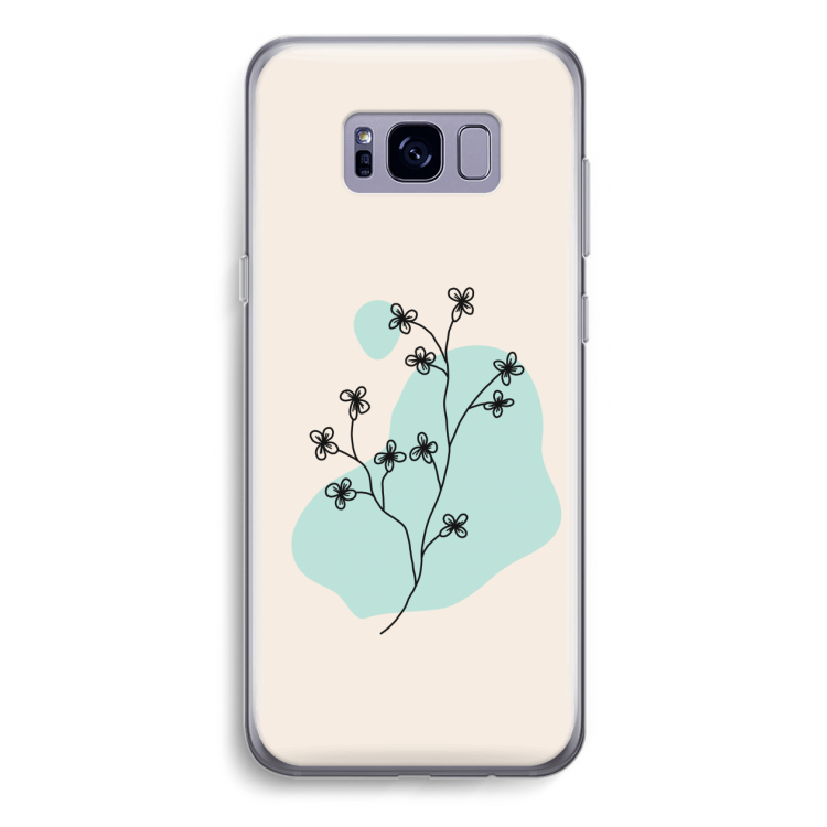 Love your petals: Samsung Galaxy S8 Plus Transparant Hoesje