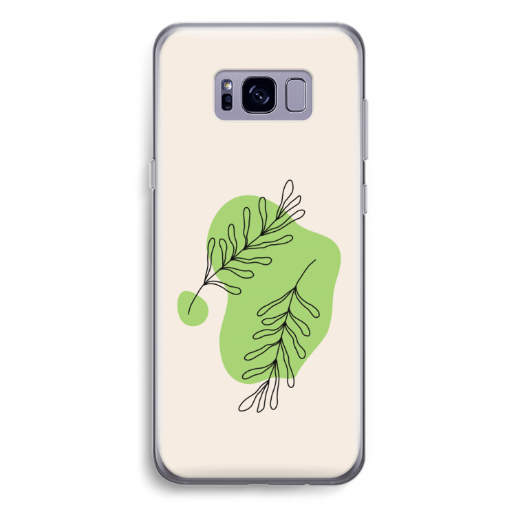 Beleaf in you: Samsung Galaxy S8 Plus Transparant Hoesje
