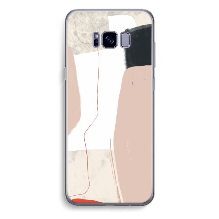 Lava: Samsung Galaxy S8 Plus Transparant Hoesje