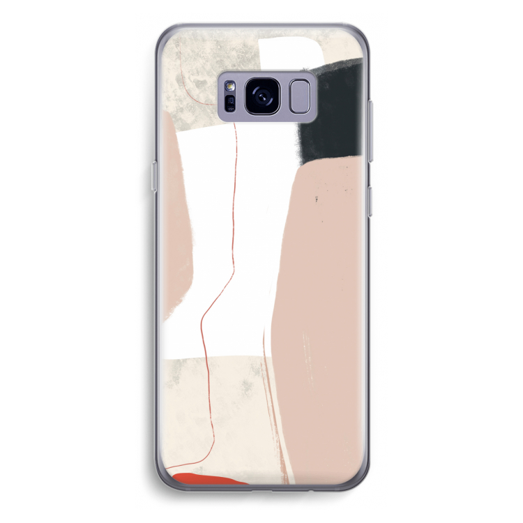 Lava: Samsung Galaxy S8 Plus Transparant Hoesje