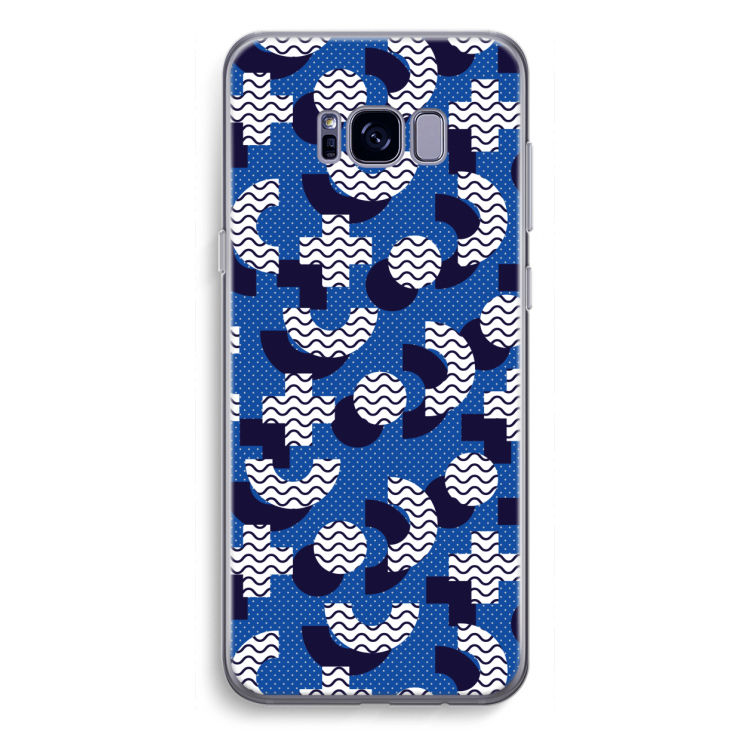8-bit N°5: Samsung Galaxy S8 Plus Transparant Hoesje