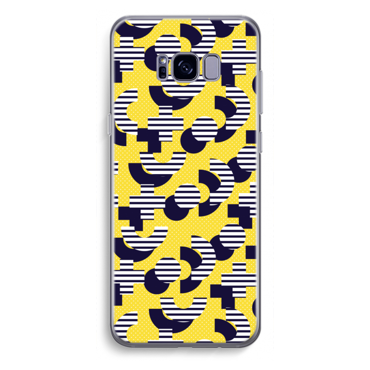 8-bit N°3: Samsung Galaxy S8 Plus Transparant Hoesje