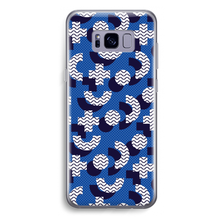8-bit N°5: Samsung Galaxy S8 Plus Transparant Hoesje