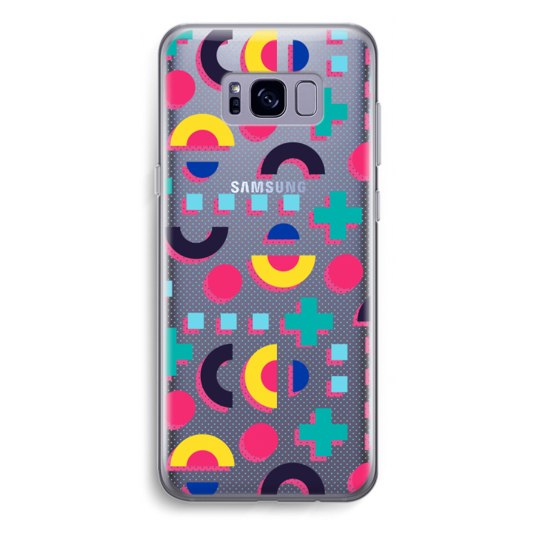 8-bit N°2: Samsung Galaxy S8 Plus Transparant Hoesje