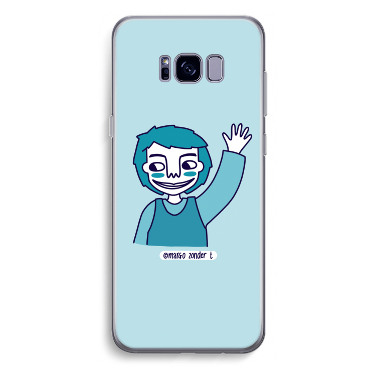 Zwaai: Samsung Galaxy S8 Plus Transparant Hoesje