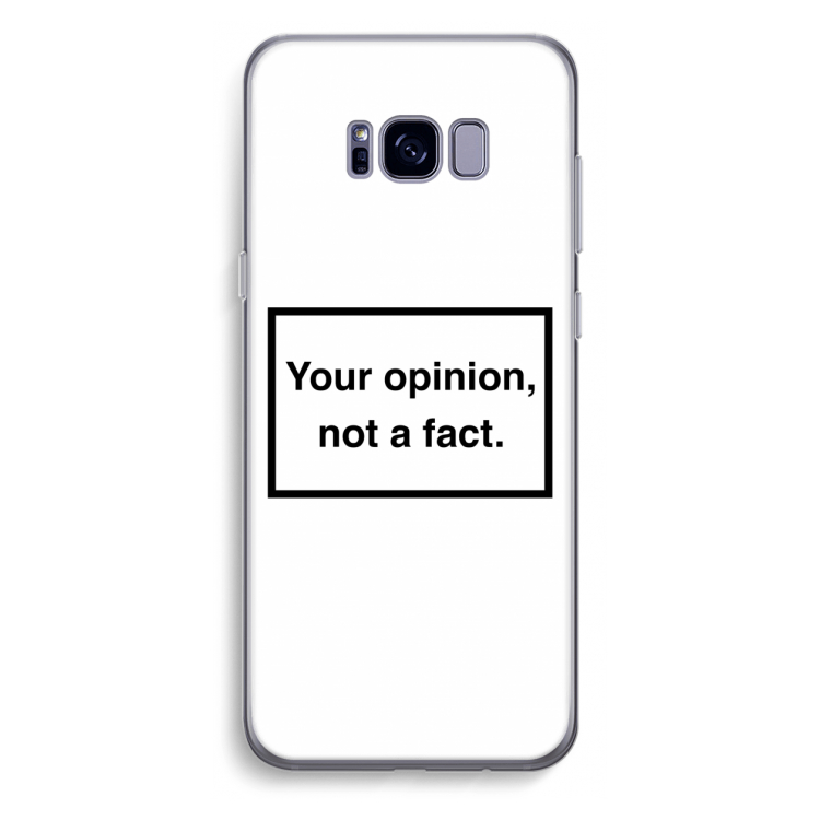 Your opinion: Samsung Galaxy S8 Plus Transparant Hoesje