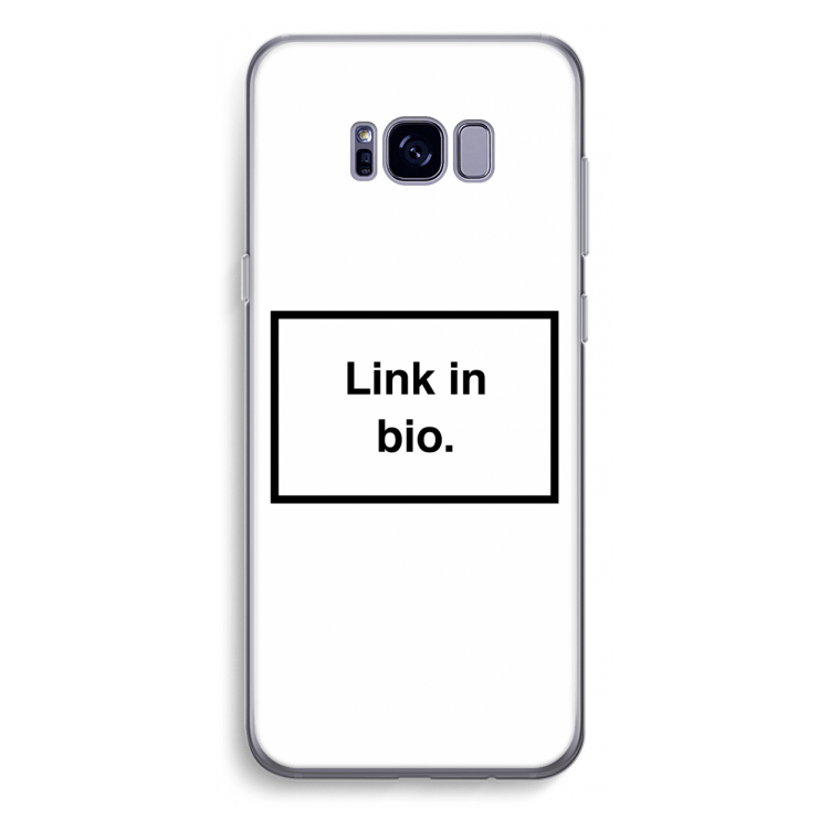 Link in bio: Samsung Galaxy S8 Plus Transparant Hoesje