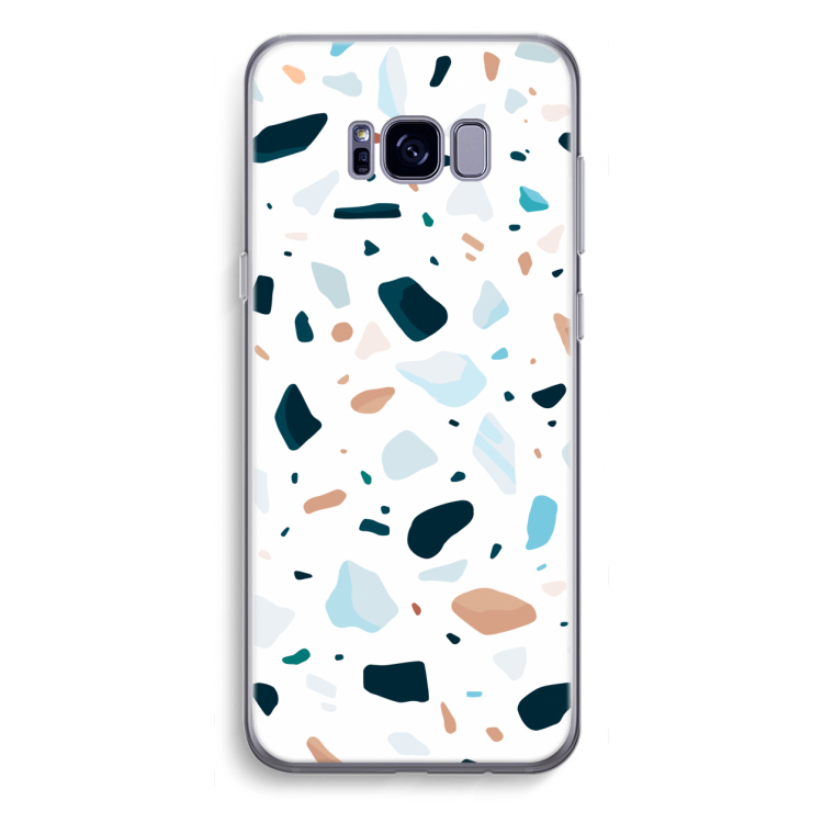 Terrazzo N°13: Samsung Galaxy S8 Plus Transparant Hoesje
