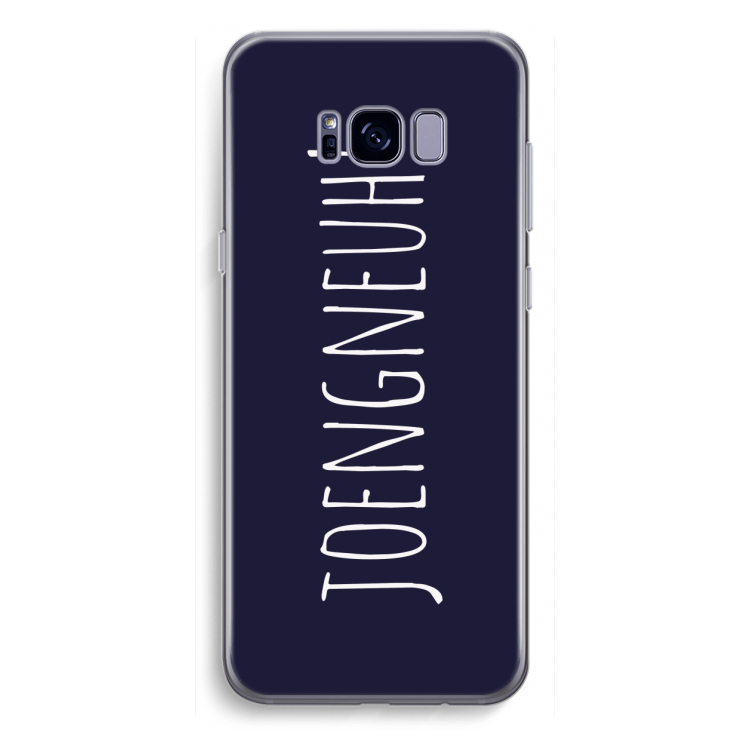 Joengneuh!: Samsung Galaxy S8 Plus Transparant Hoesje