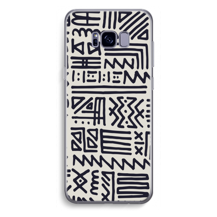 Marrakech print: Samsung Galaxy S8 Plus Transparant Hoesje
