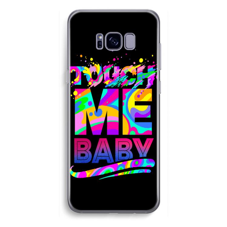 Touch Me: Samsung Galaxy S8 Plus Transparant Hoesje