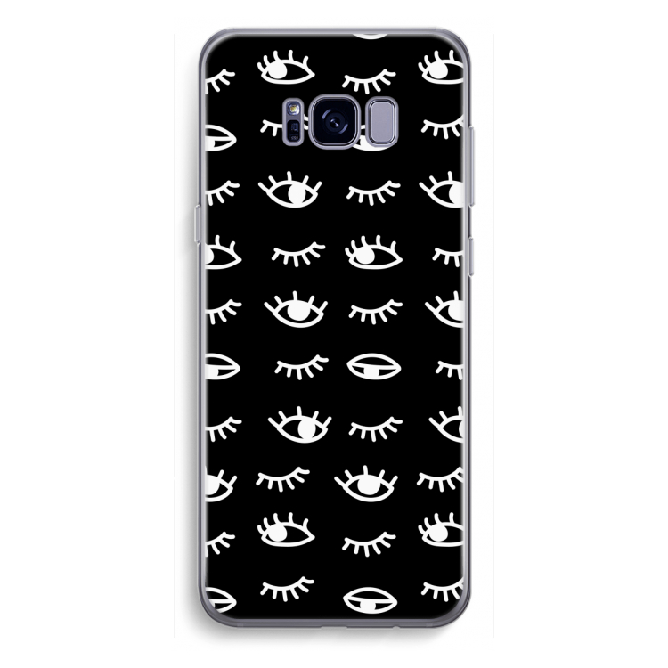 Eye pattern #3: Samsung Galaxy S8 Plus Transparant Hoesje