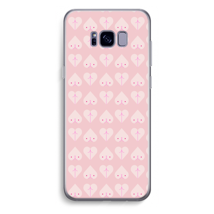 Ass 'n Titties: Samsung Galaxy S8 Plus Transparant Hoesje