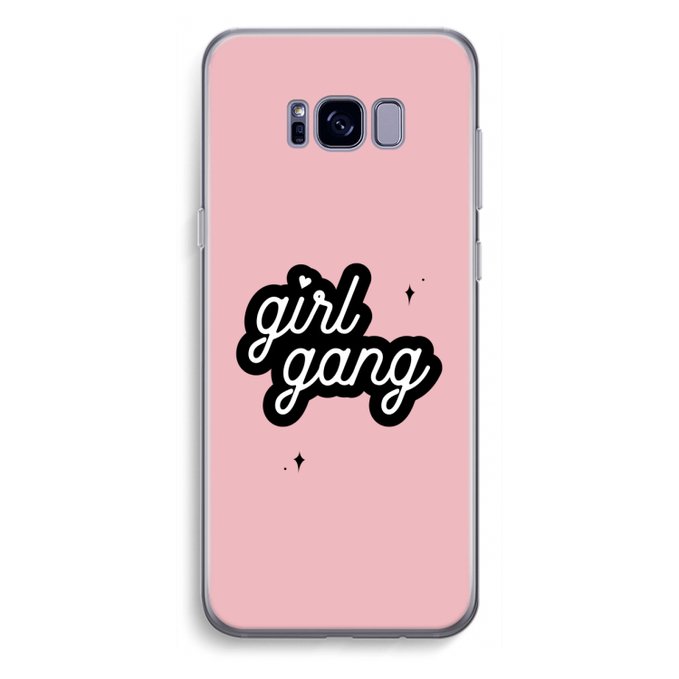 Girl Gang: Samsung Galaxy S8 Plus Transparant Hoesje