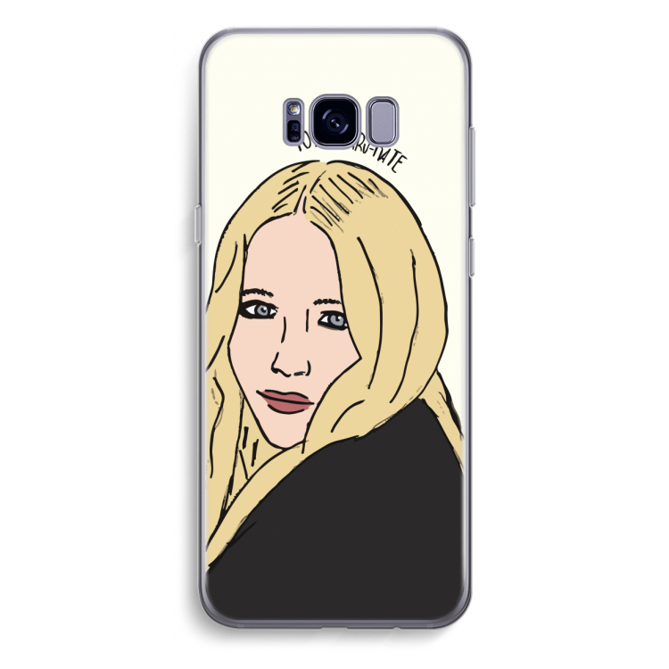 Mary Kate: Samsung Galaxy S8 Plus Transparant Hoesje