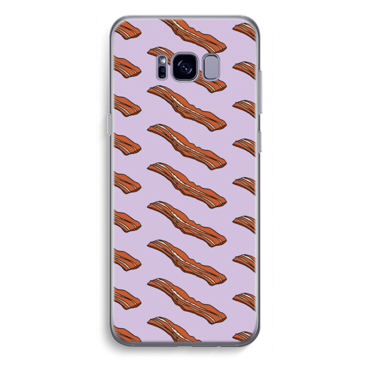 Bacon to my eggs #2: Samsung Galaxy S8 Plus Transparant Hoesje