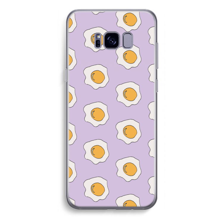 Bacon to my eggs #1: Samsung Galaxy S8 Plus Transparant Hoesje